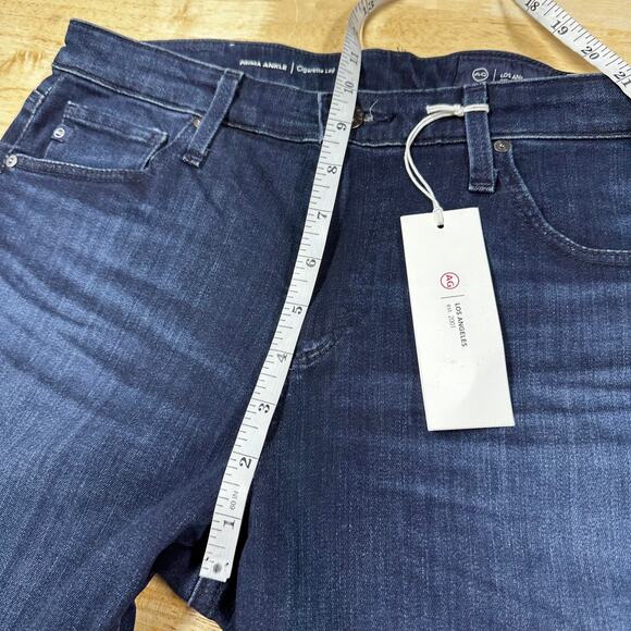 AG Adriano Goldschmied Prima Ankle Cigarette Leg Women's Size 30 New With Tags - Picture 10 of 11